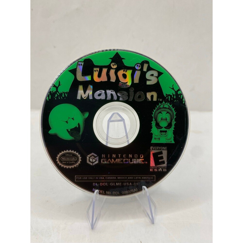 Luigi's Mansion - Nintendo Gamecube - Pristine Clean Disc Only - Tested + Works